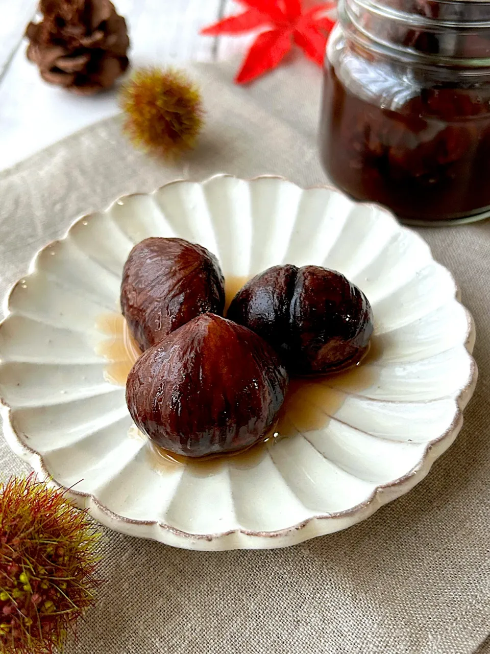 【栗仕事】ひろりんの栗🌰で渋皮煮|まなまな♡さん