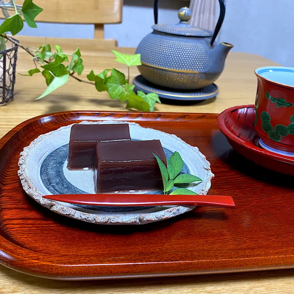 失敗なしのぷるんぷるん、なめらか極上水羊羮(*^^*)|sakurakoさん