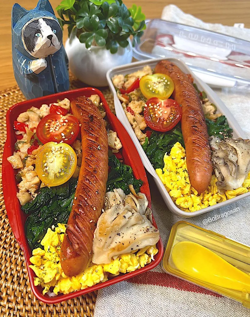 ロングシャウエッセン弁当|ラゴさん。さん