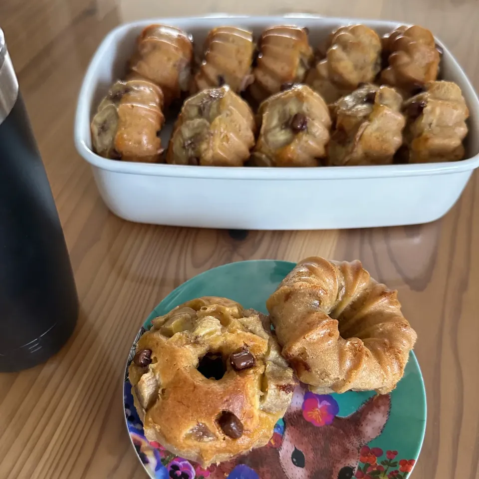 黒糖バナナチョコレートのクグロフ|愛さん