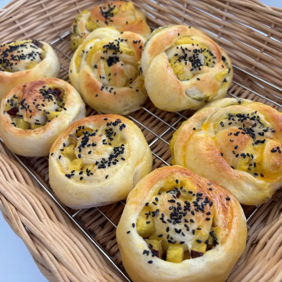 ＊さつまいもパン|さっちんさん