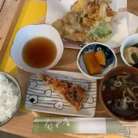 天ぷら定食|おじょうさん