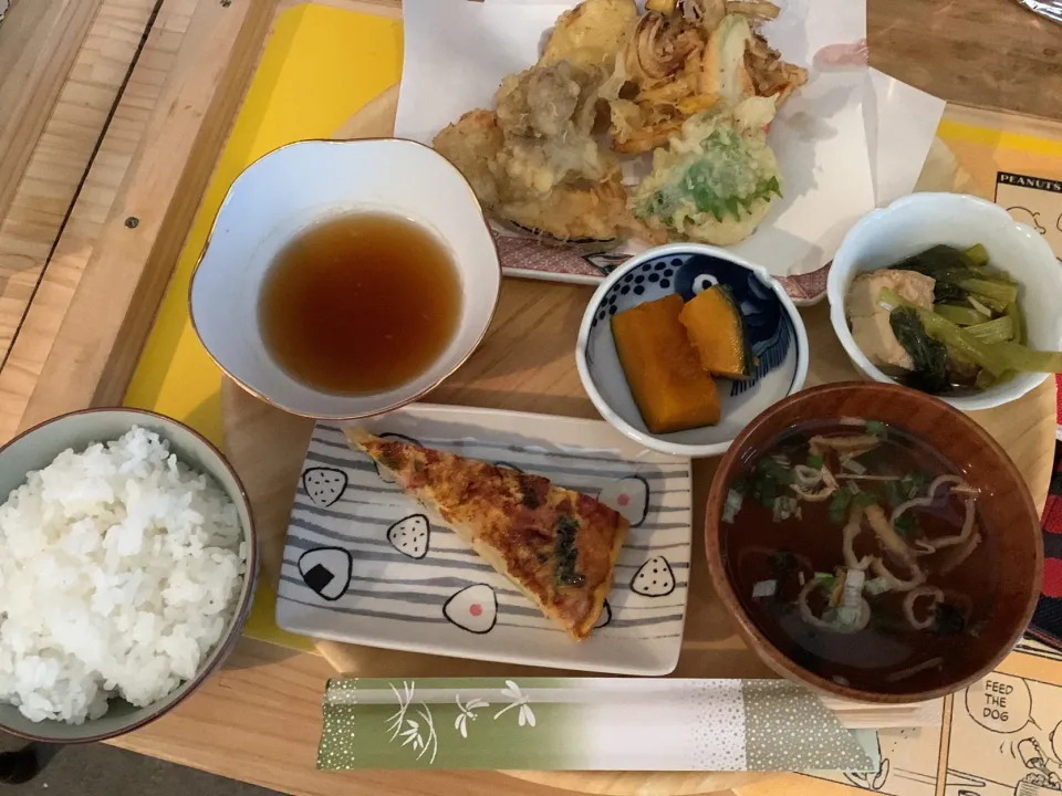 天ぷら定食|おじょうさん