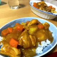 娘と作ったカレー🍛|かおちさん
