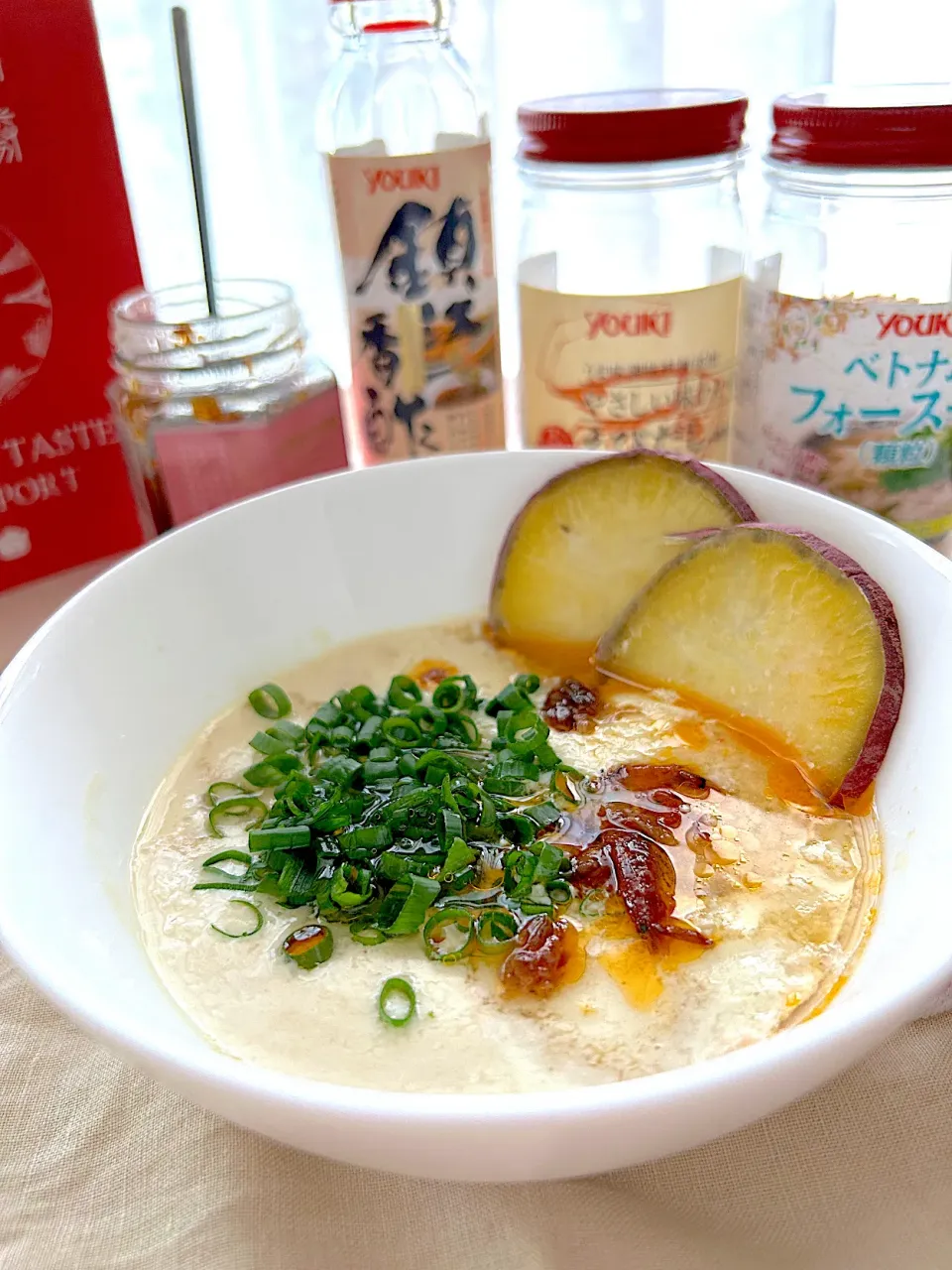 鹹豆漿（シェントウジャン）|むぎこさん