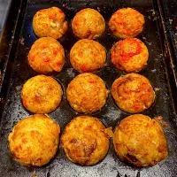 自分で焼くたこ焼き屋さん|ちゃまんじゅうさん