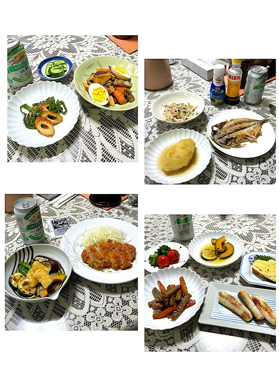 晩ごはん達|あっつさん