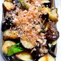 茄子の揚げ浸し|ころりんさん