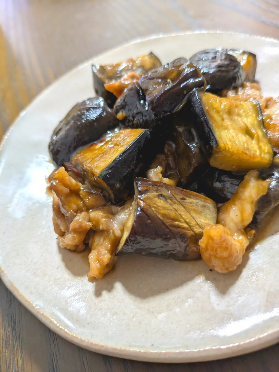 豚ナス炒め🍆|じょうさん