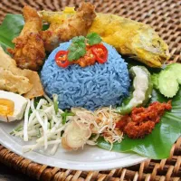 Nasi kerabu|haikalさん