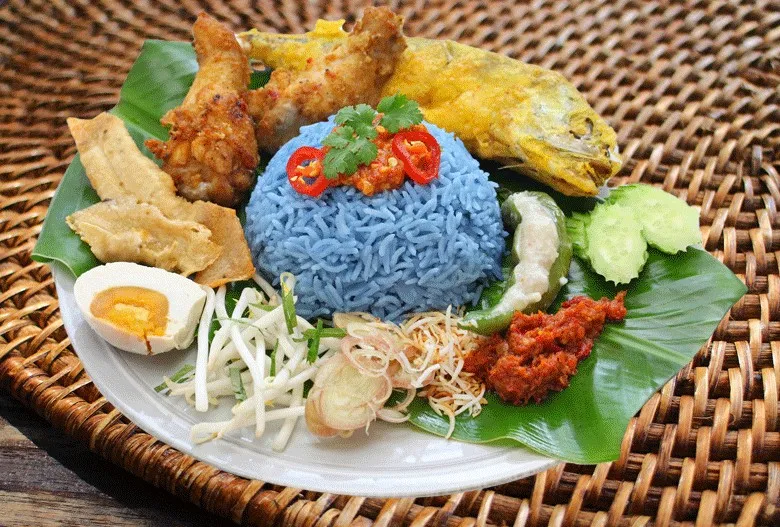 Nasi kerabu|haikalさん