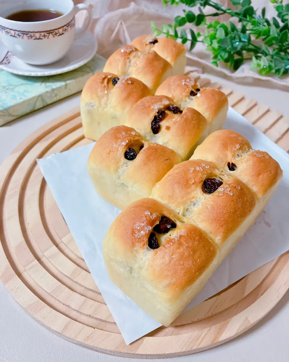 レーズンシュガーバター食パン|mai＊さん