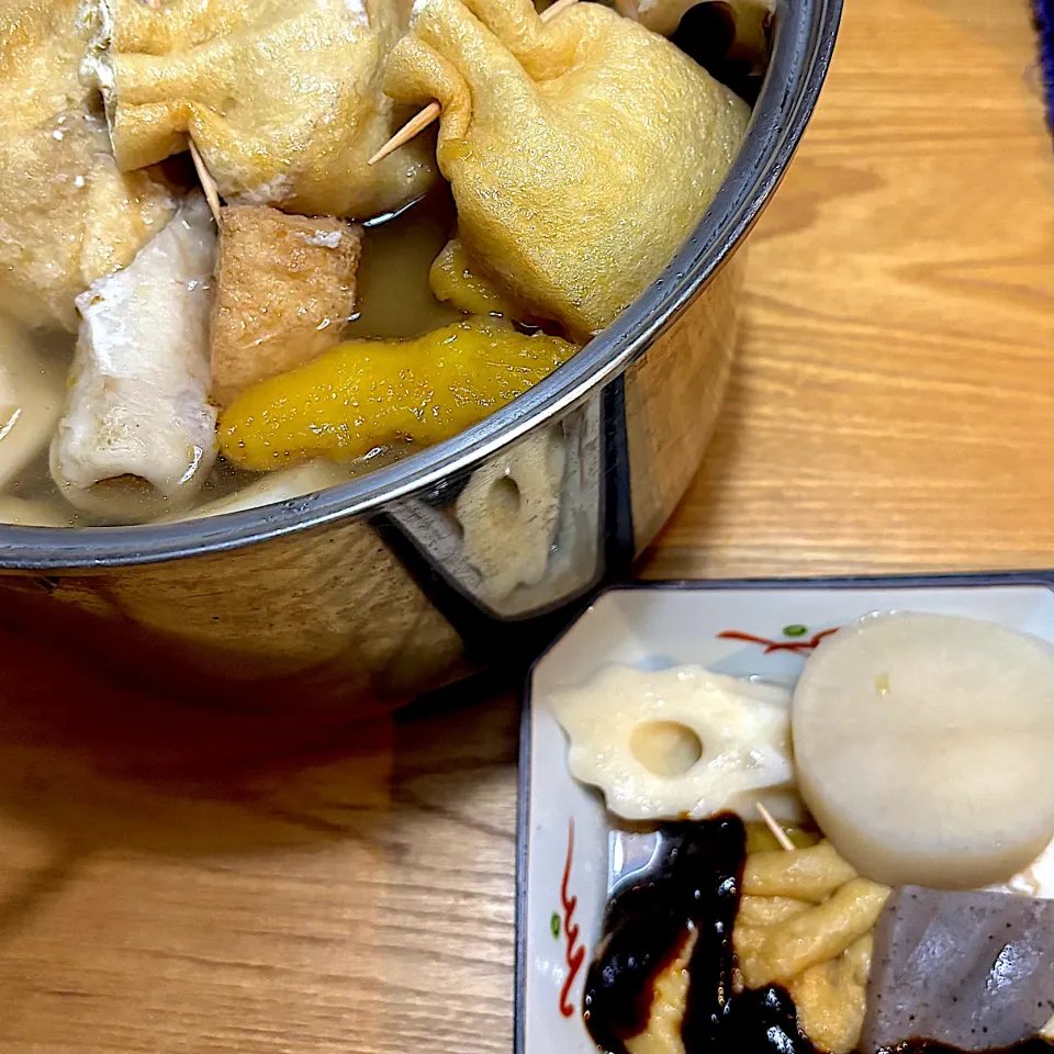 秋の夜は少々暑くても、おでんが食べたくなりました😊|てるみさん