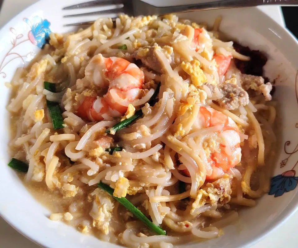 Home cook hokkein mee 😋😍🤤|🍒lynnlicious🍒さん