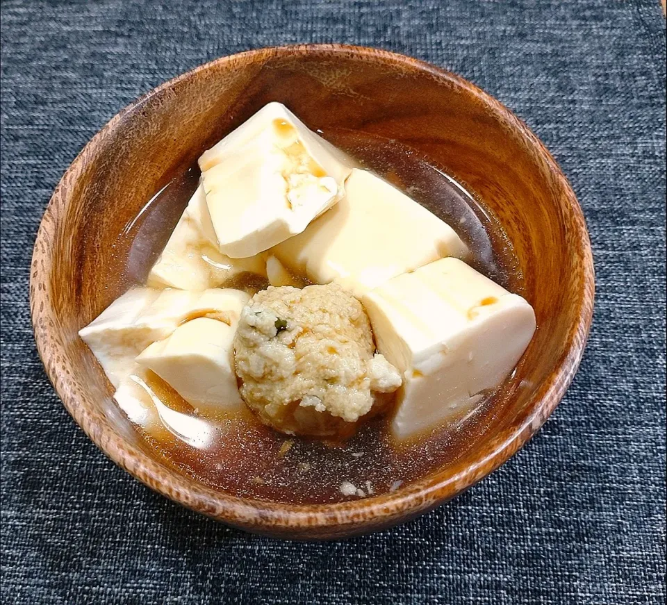 湯豆腐と鶏団子|みりさん