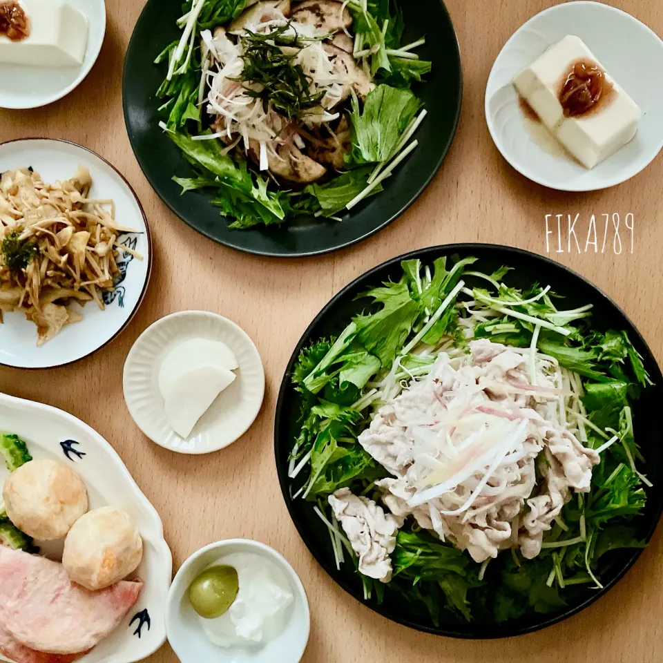 なんか暑いね 豚しゃぶ|FIKA789さん