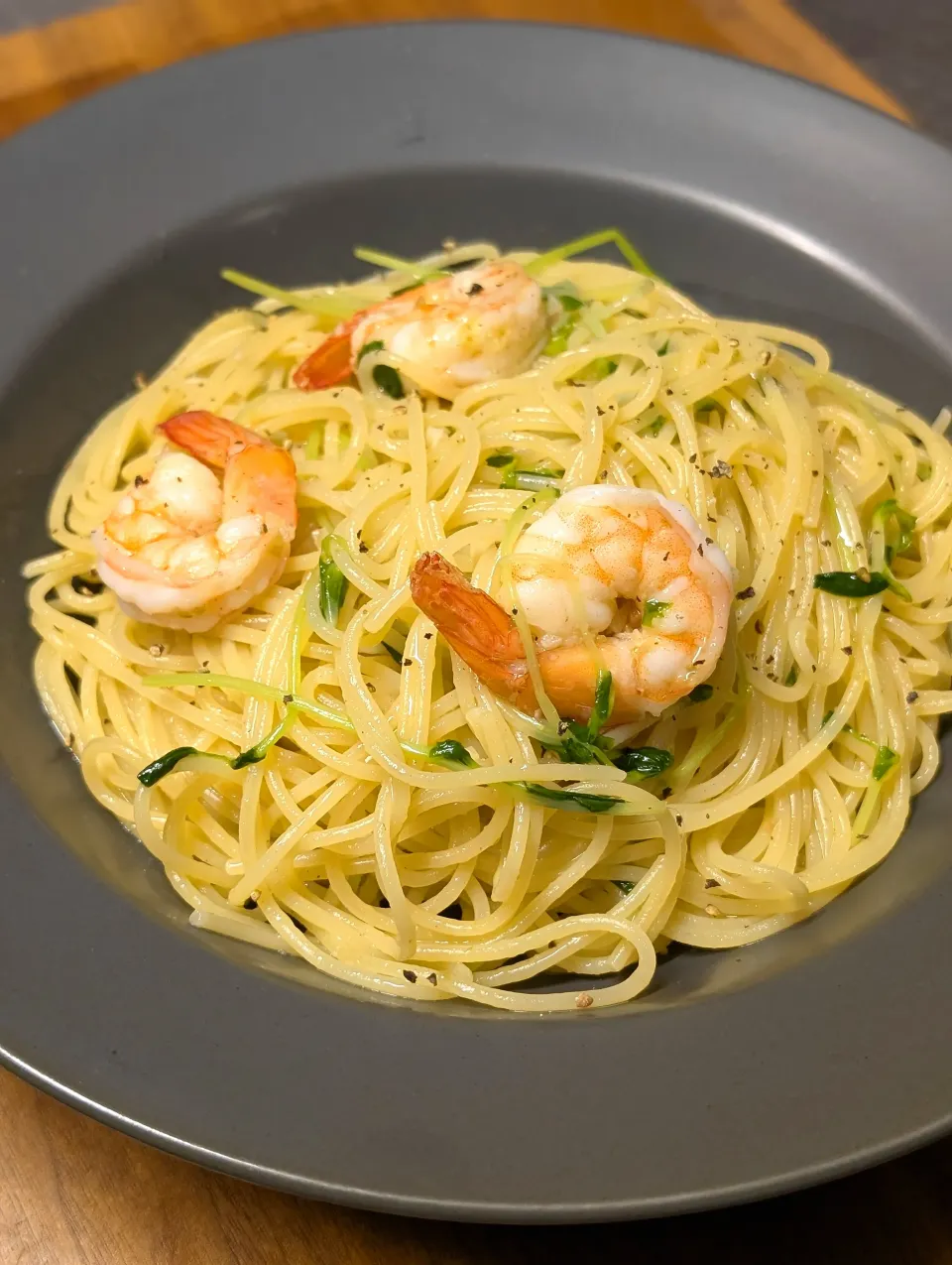 エビのペペロンチーノ|ゆ☺︎︎さん