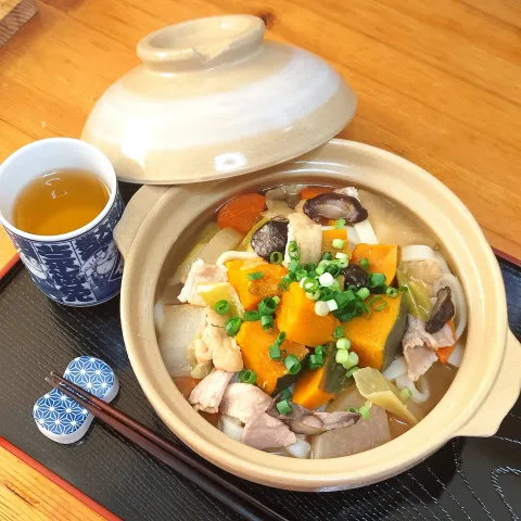 「新マルコメ君こし」を使ってみたSnapdishの料理・レシピ写真:🍲ほうとう鍋🍲