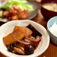 いかゲソ大根煮|いちごさん