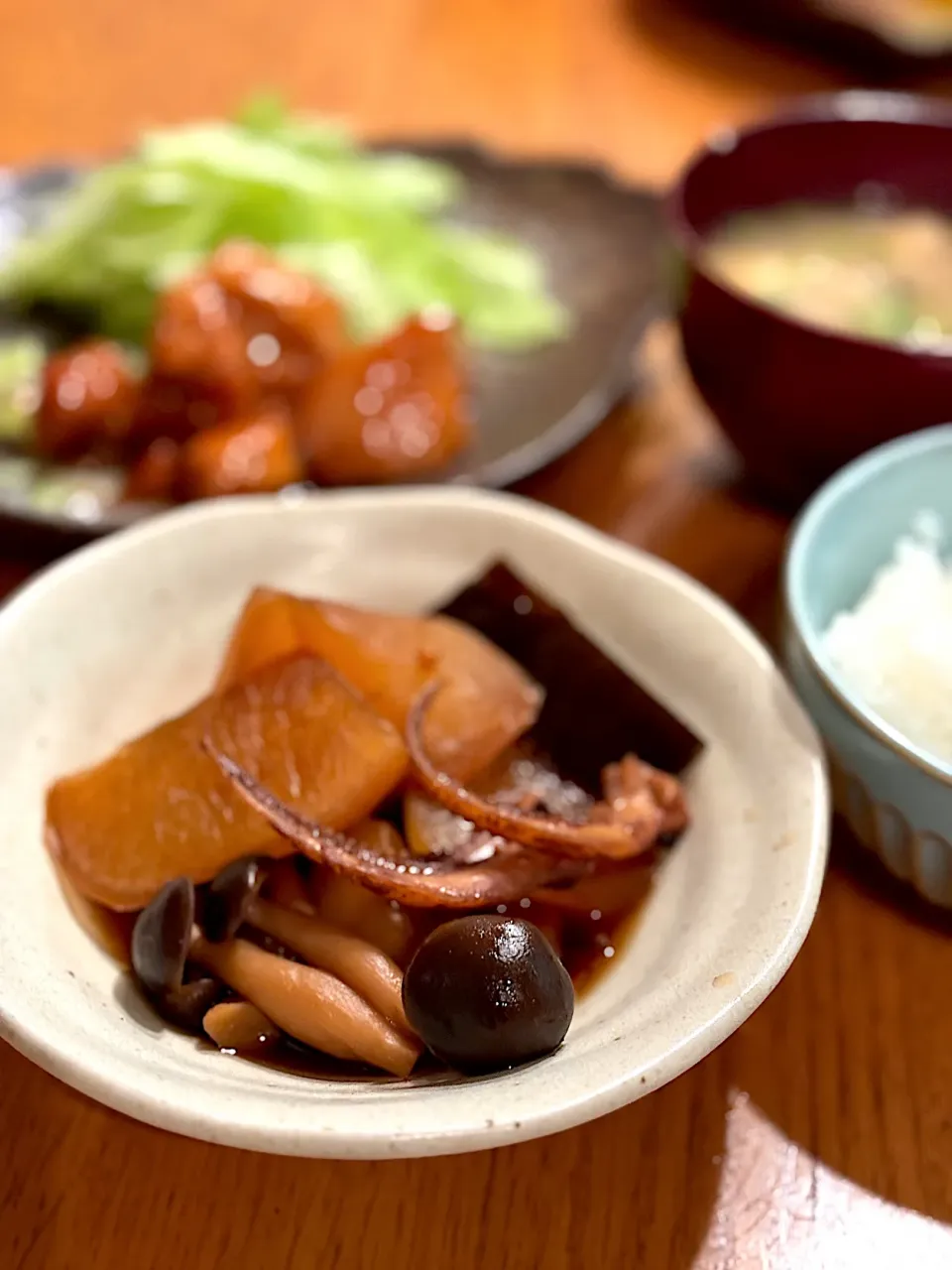 いかゲソ大根煮|いちごさん