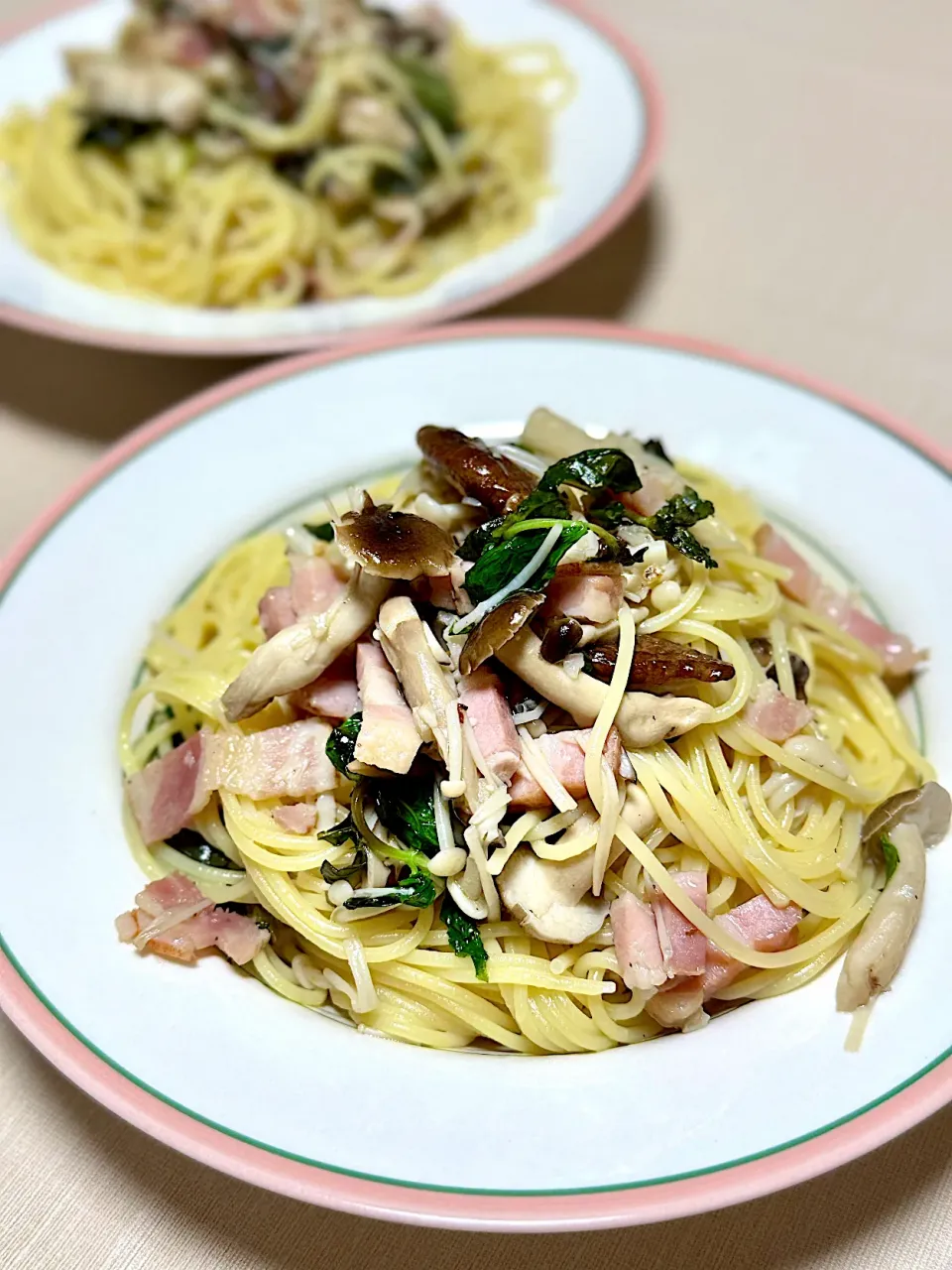 きのこの和風ペペロンチーノスパゲッティ|goo_goo💕さん