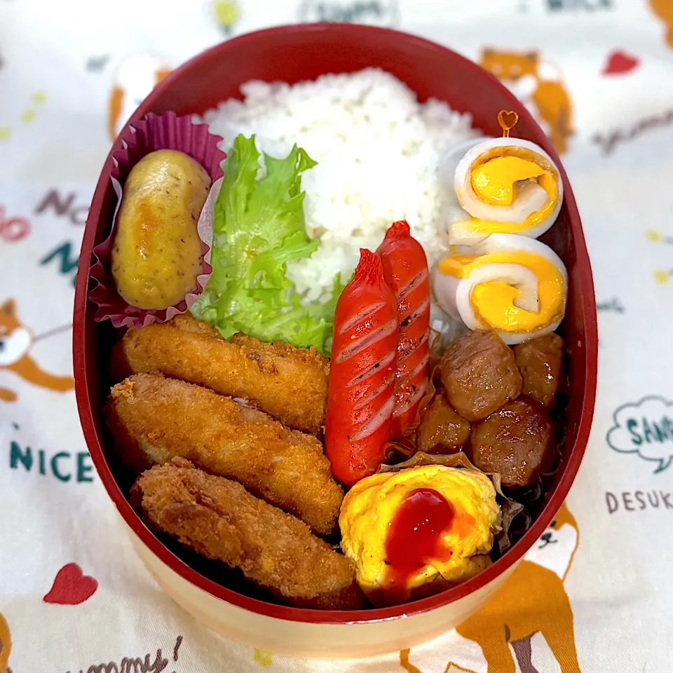 2025.10.18⚾️トンカツ弁当|ぽんちゃんさん