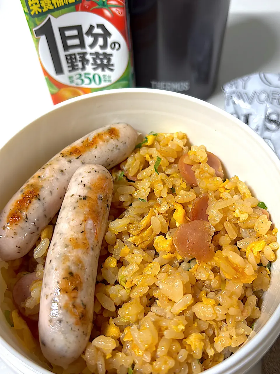 出汁かけチャーハン弁当|KUMIさん