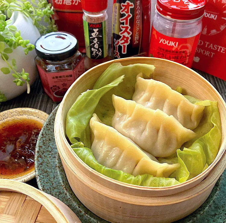 蘿蔔蒸餃(蒸し大根餃子)|KAORIさん