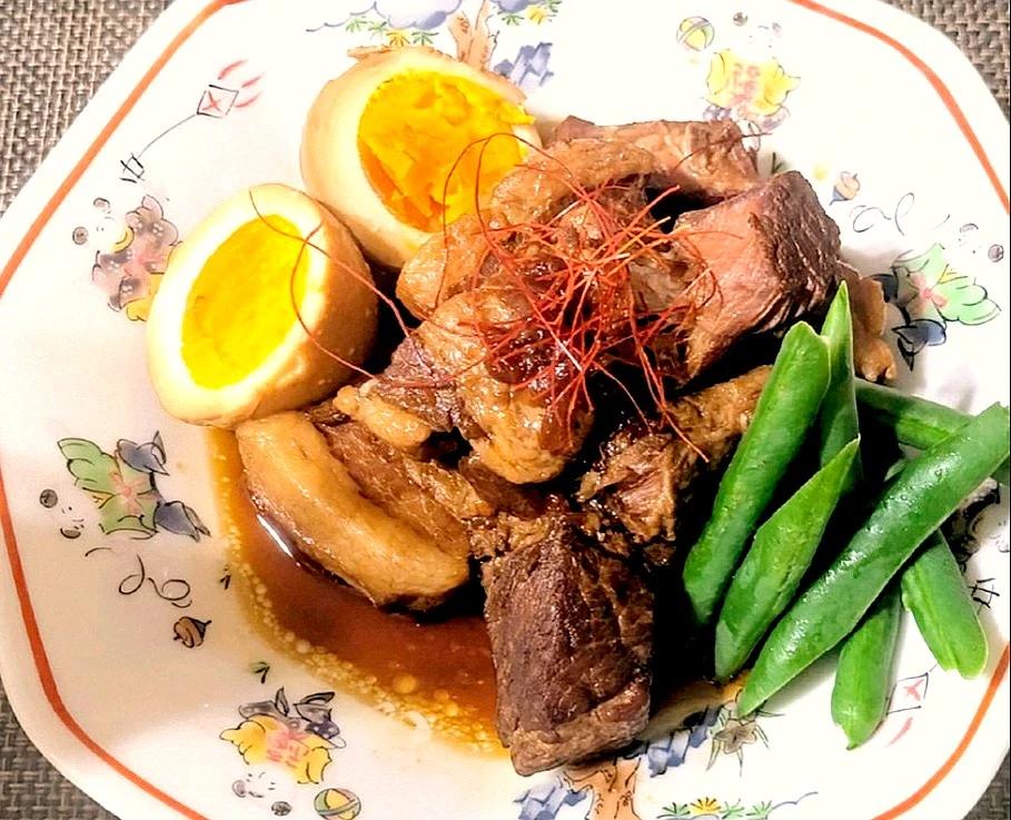 【主菜】圧力鍋で豚の角煮|シュビラさん