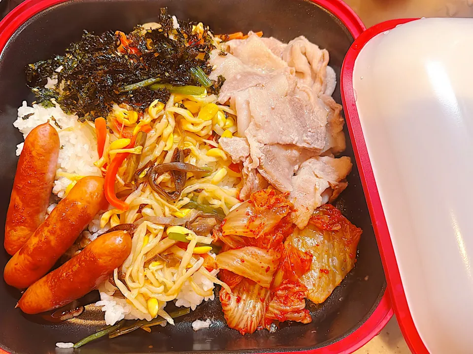 レンジでビビンバ作ったよ！|ゆうかさんさん