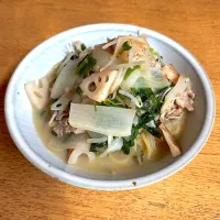 残り野菜のやさしいチャンポン|ぶりぞうさん