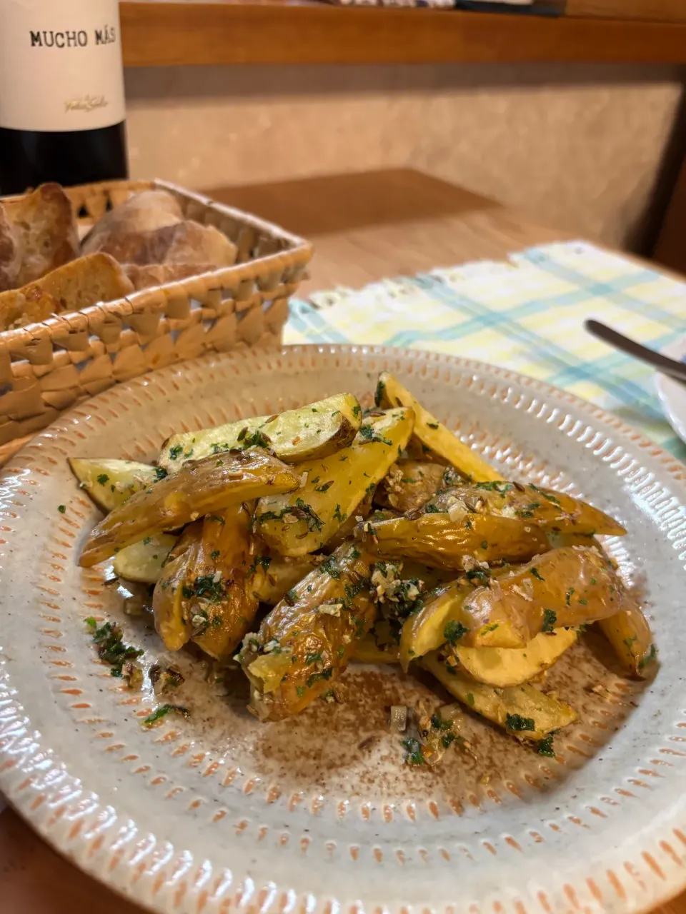 揚げジャガのクミン風味|かおポンさん