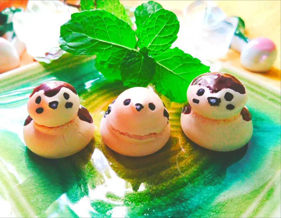 小鳥メレンゲクッキー|きこりnoteさん