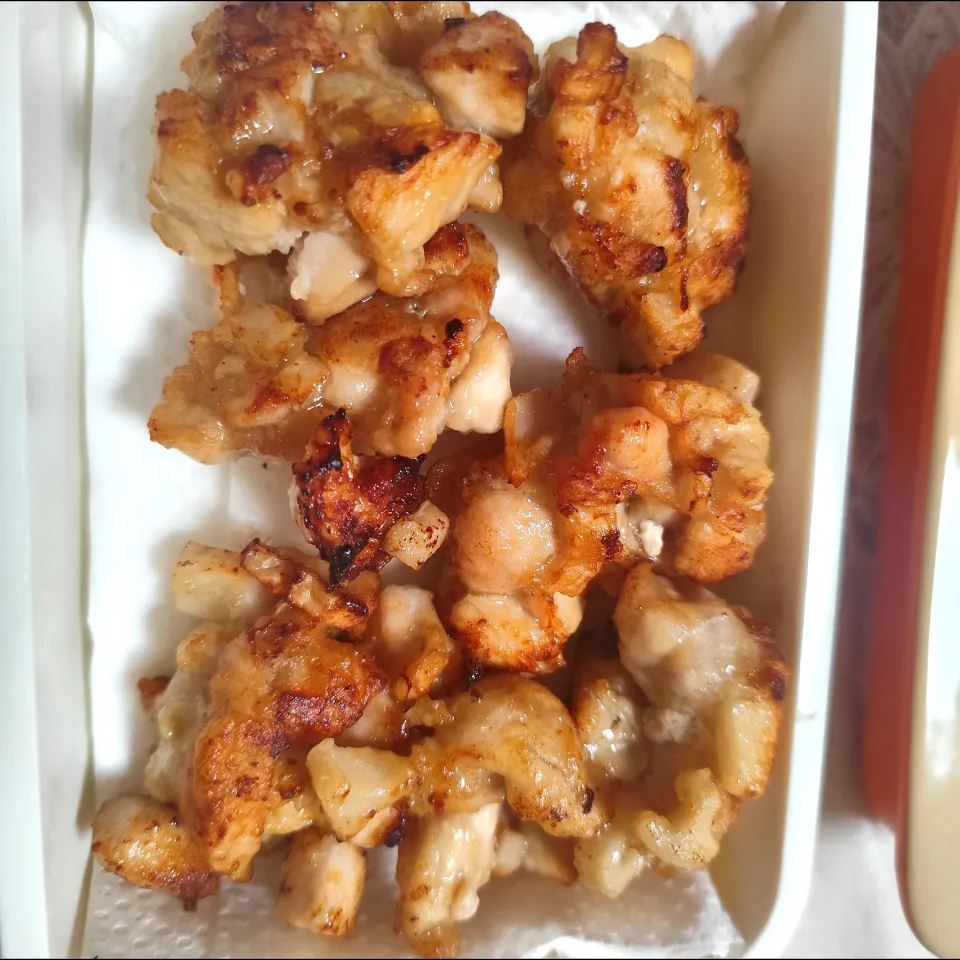 鶏肩小肉と蓮根揚げ|m.rafuさん