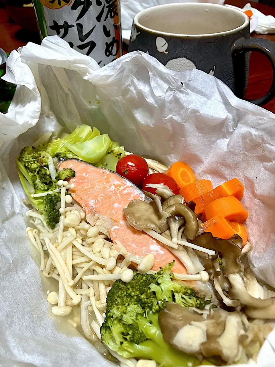 シャケの包み焼き|ユキちゃんさん