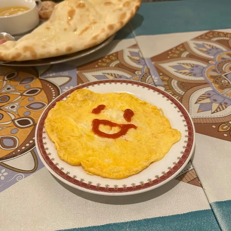 お子様ランチBのオムレツ|愛さん