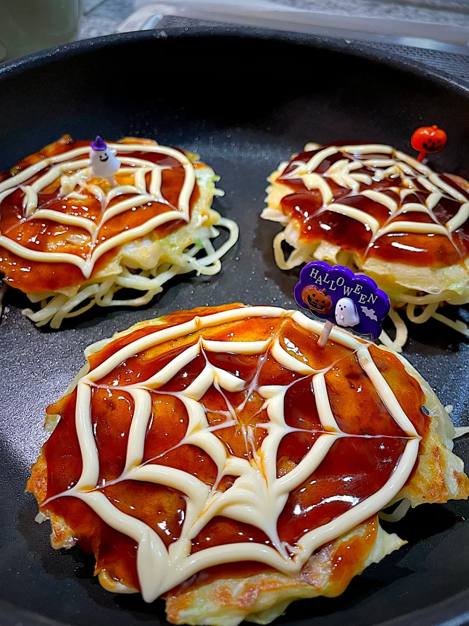 お好み焼き　ハロウィンバージョン|キヨさん