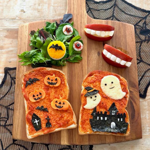 ハロウィントースト/ちえ | Snapdish[スナップディッシュ] (ID:n5vOWa)