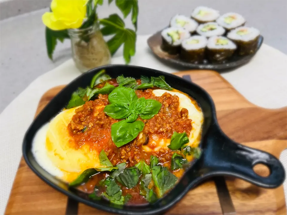 「カマンベールのミート焼き」|バシュランさん