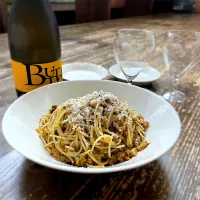 貝の旨味が凝縮した"ムール貝のラグーパスタ"|koji toyodaさん