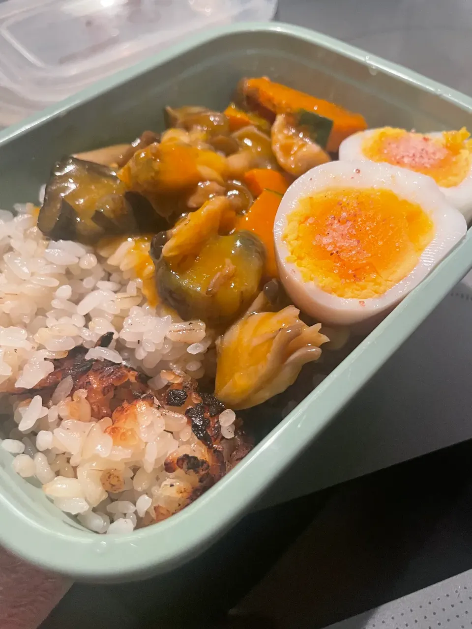 豚こまかぼちゃ炒め🍙|あやさん