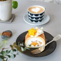 柿のロールケーキ|kayokoさん