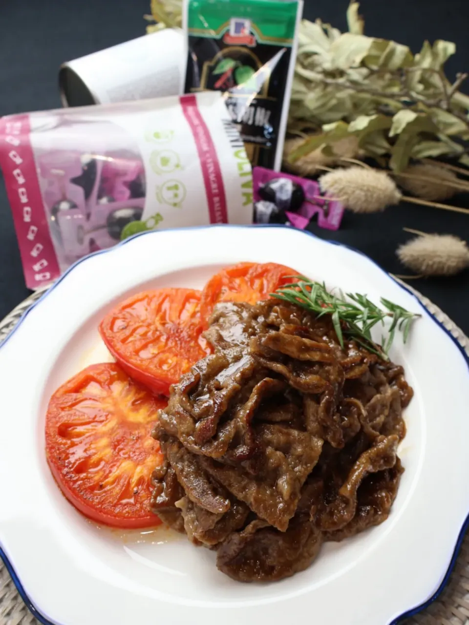 牛肉のバルサミコソテー|めいめいさん