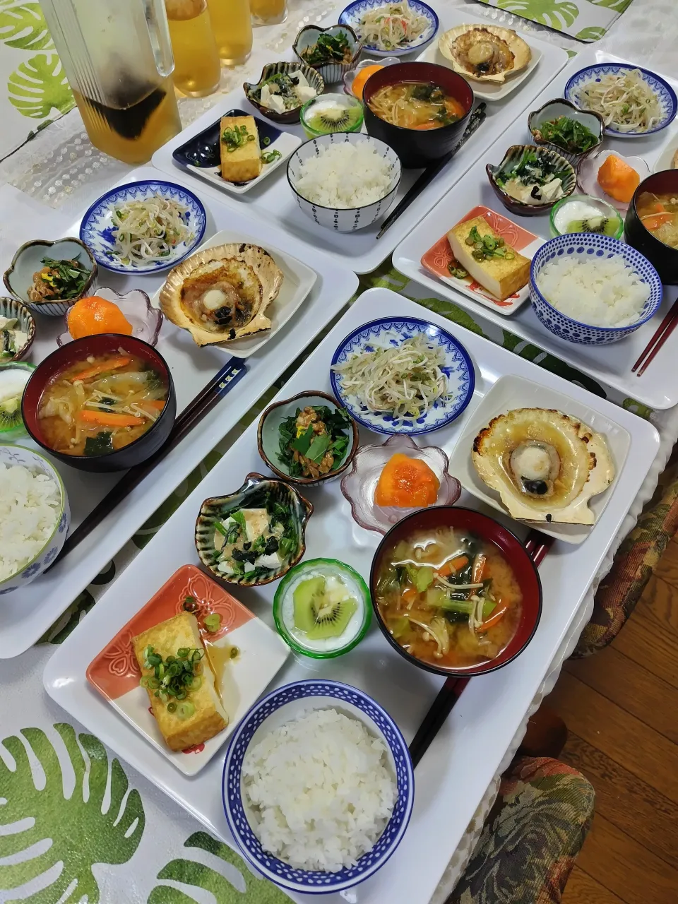 帆立のバター醤油焼定食です✨日曜日のお昼|rikako♪。.:＊さん