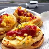 ハムエッグパン