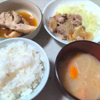 〈記録〉長男仕度の夕食|どかどかさん