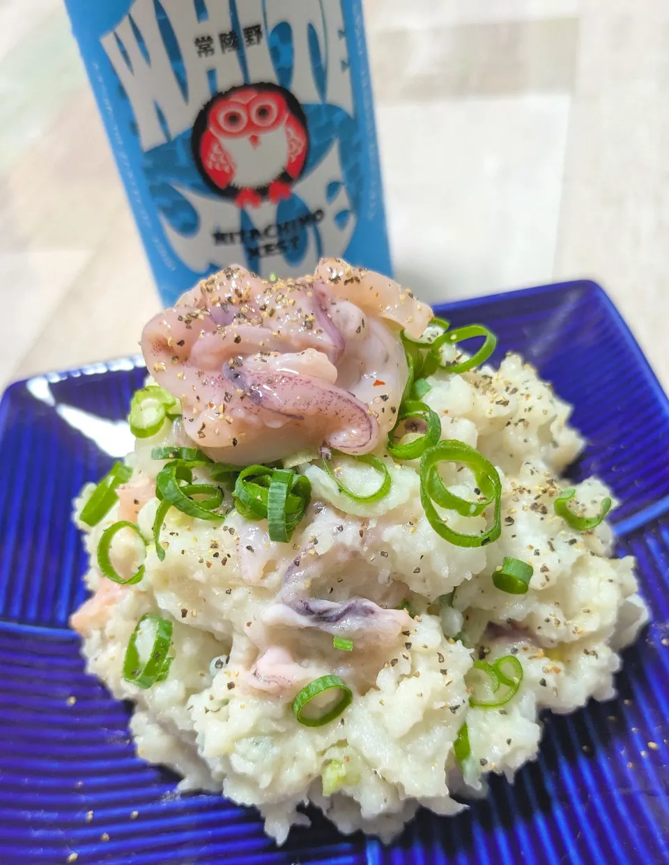 塩辛の長芋サラダ|ひとみんΨ(*´∀｀)Ψさん