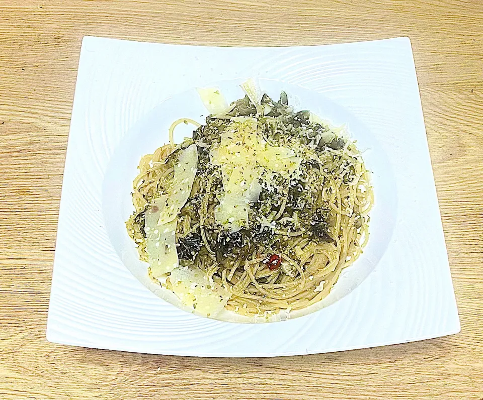 秋茄子のラグースパゲッティ|銀蔵じいちゃんさん