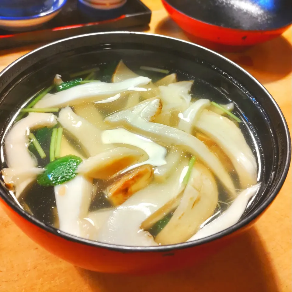 松茸のお吸い物|ne-neさん