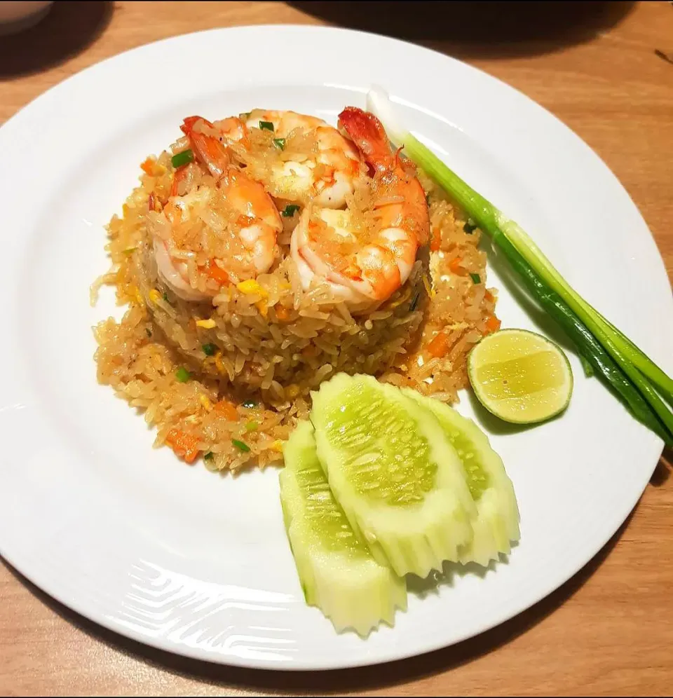 Shrimp fried rice🦐|patlovestocookさん